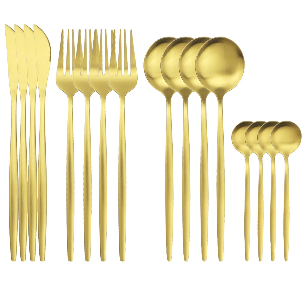 CAYX - Set de Couverts Mat x16 pièces