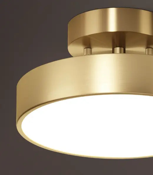 VER - Plafonnier Moderne en Cuivre