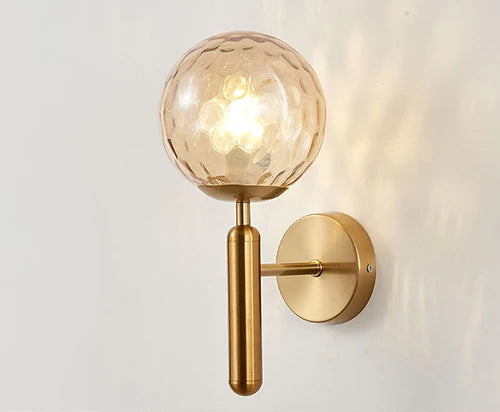 LIM - Lampe Murale Métal et Verre