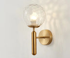 LIM - Lampe Murale Métal et Verre