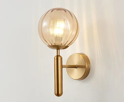 LIM - Lampe Murale Métal et Verre