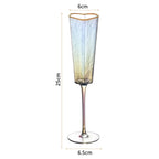 VCR - Verres cœur dorés
