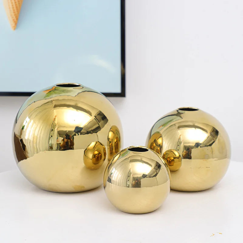 MYLX - Vase Rond en Céramique