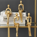 SYR - Sculpture Moderne pour Étagère ou Bureau