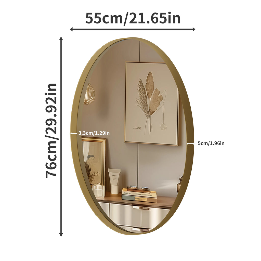 MYN - Miroir Mural Ovale