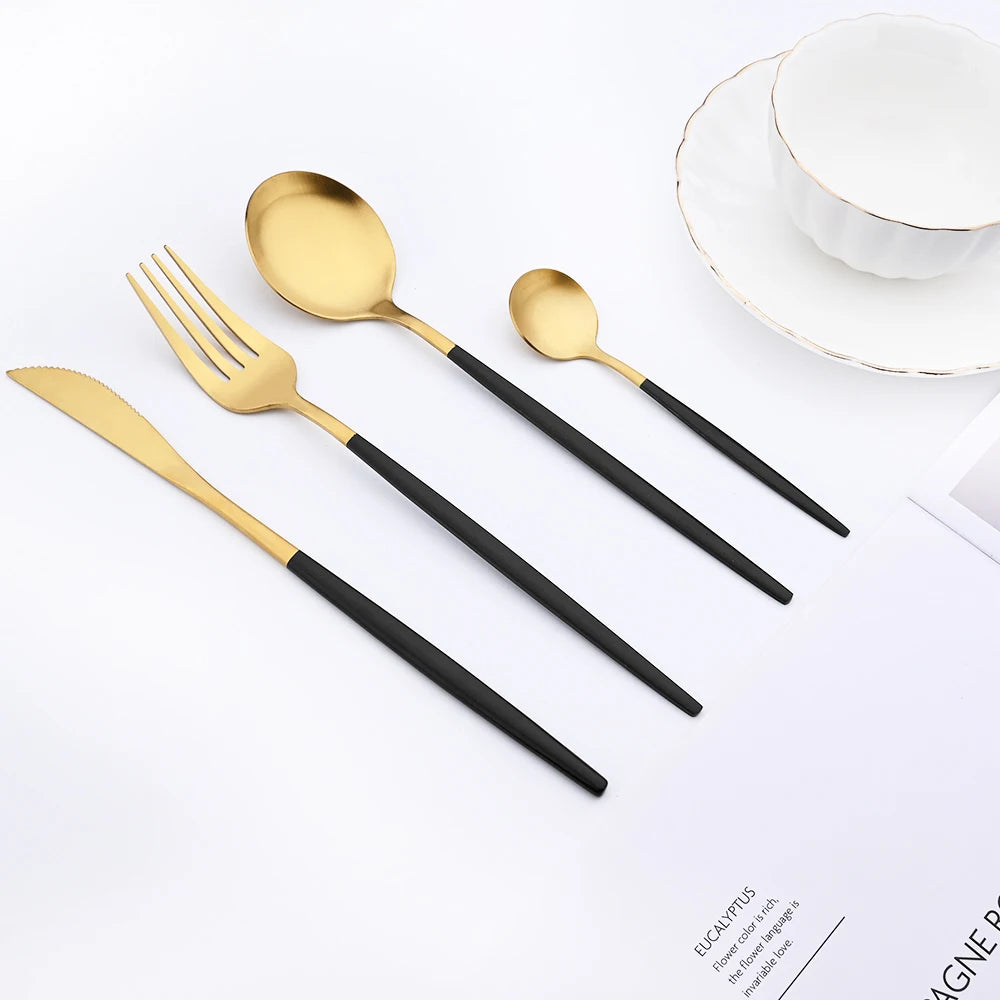 CAYX - Set de Couverts Mat x16 pièces