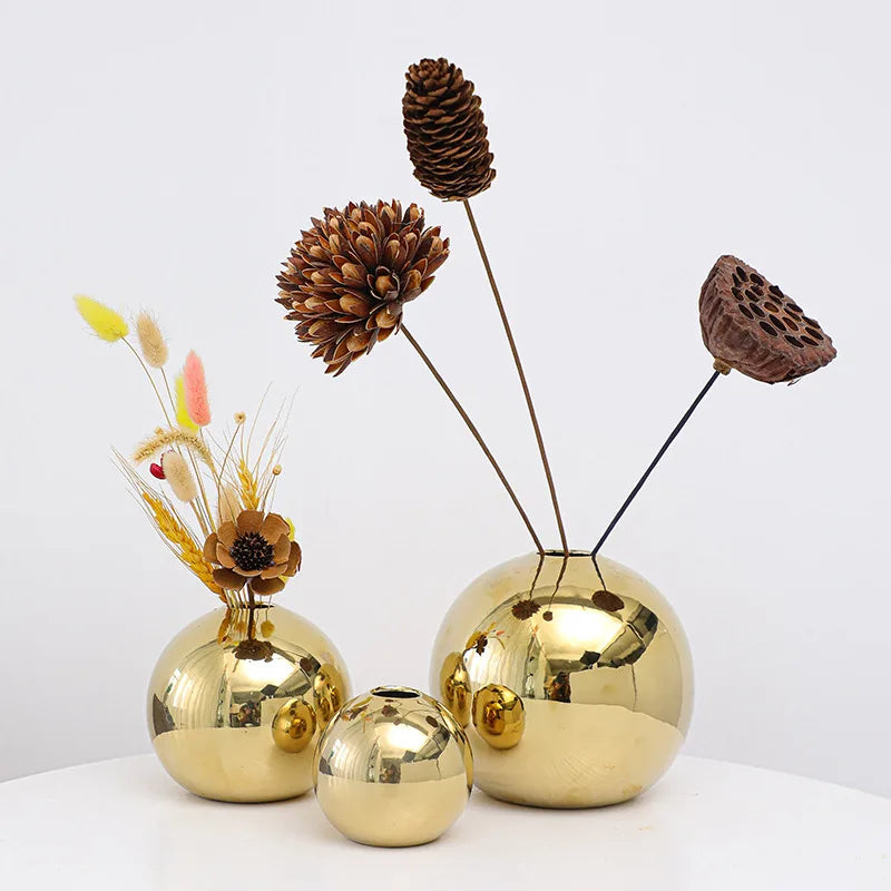 MYLX - Vase Rond en Céramique