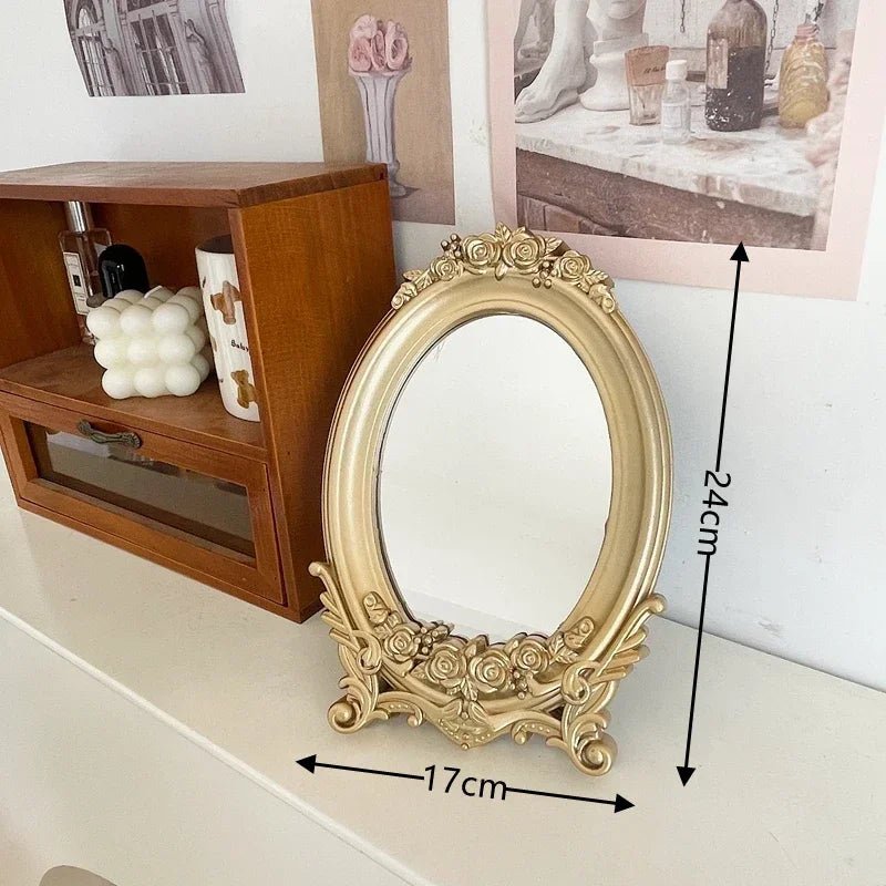 MOM - Miroir Décoratif Style Rustique